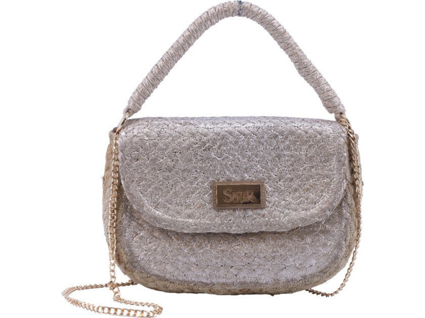 CROSS JUTE BAG BERTHA